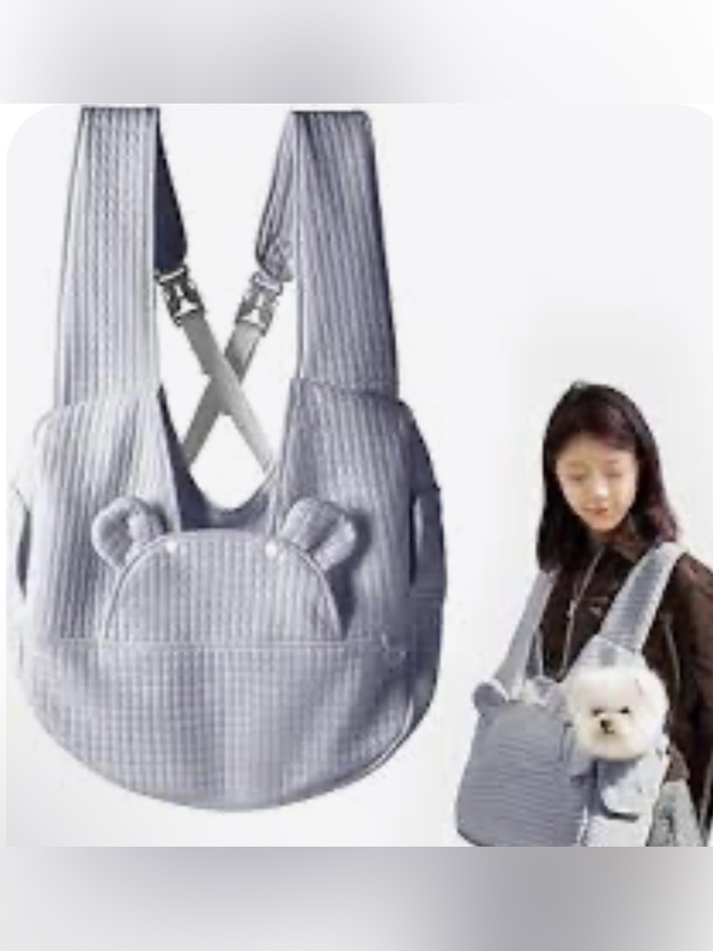 ❤️ Dog carrier holder, dog sling up to 13 pounds New